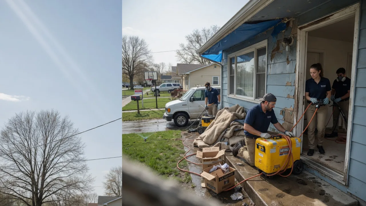Basement Flood Cleanup in Leesburg, TX near me